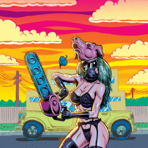 Chainsaw Girl Artist Print 1