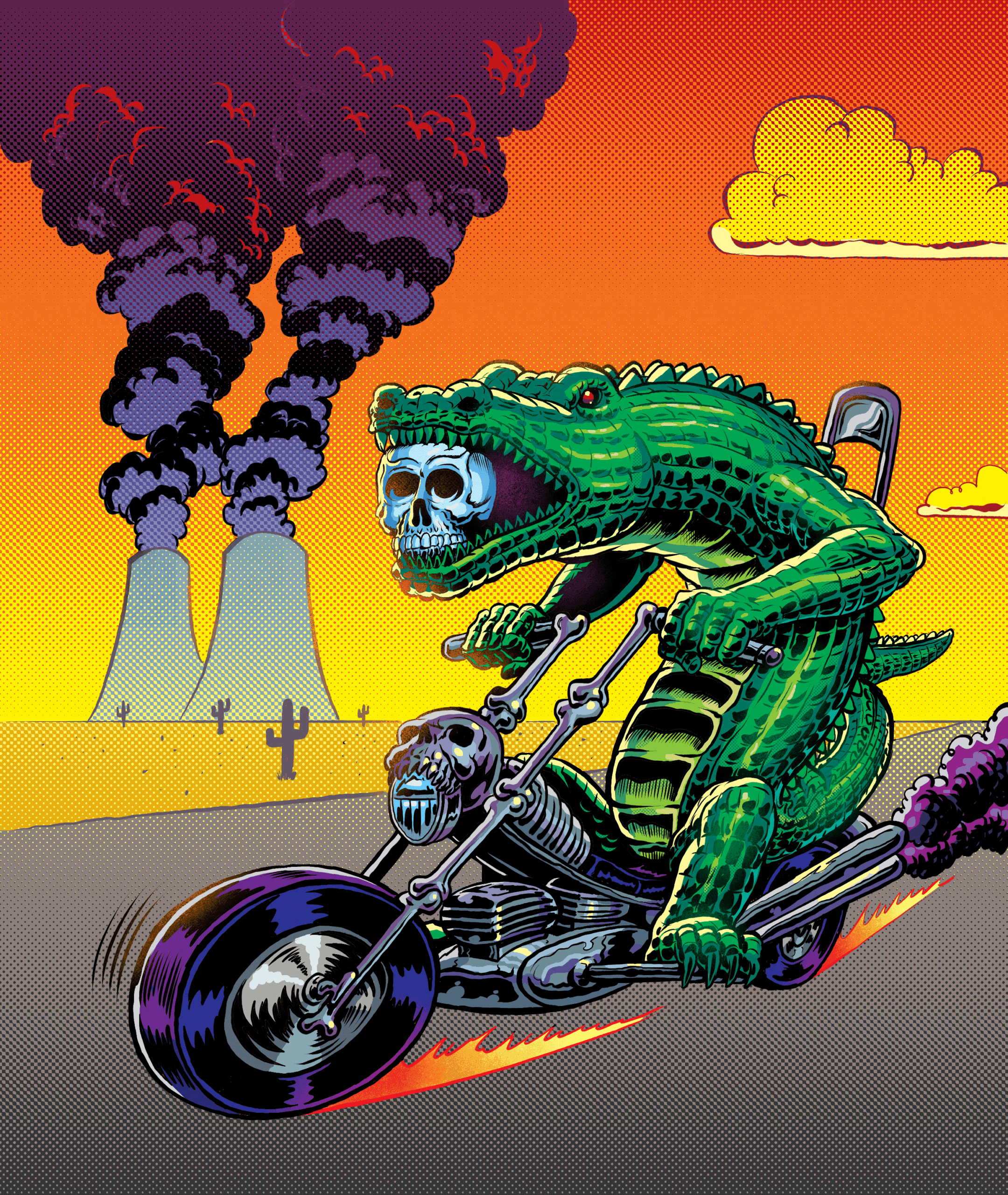 Gas Guzzler by Benjamin Marra