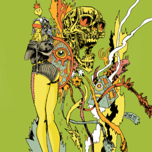 Kush Vision – Limited Edition 12x16" Signed Print by Jim Mahfood